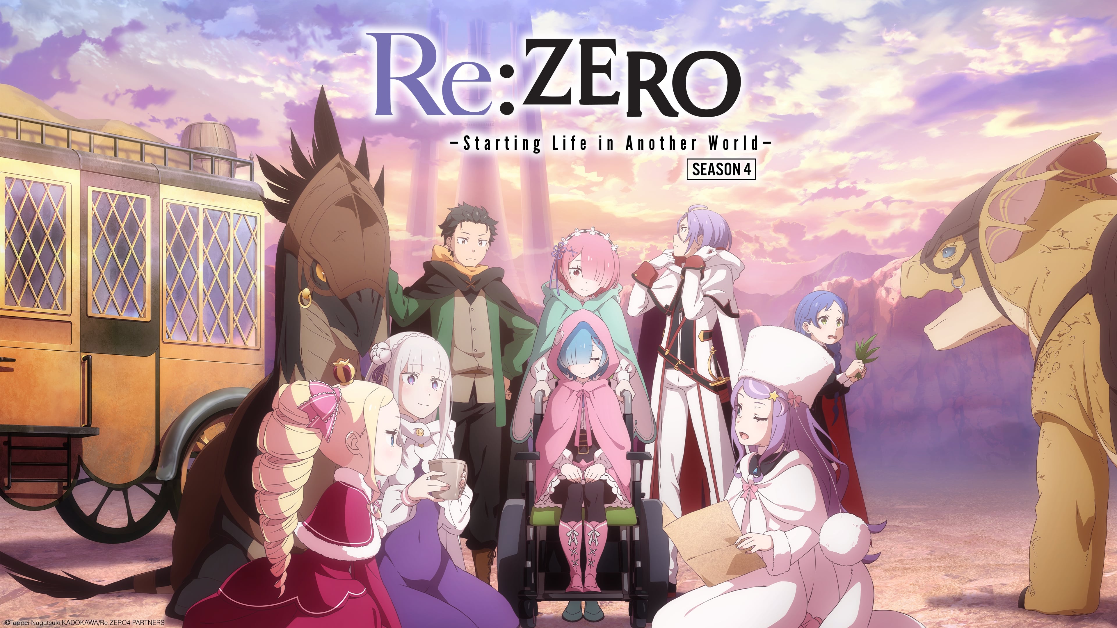 ReZero kara Hajimeru Isekai Seikatsu 4th Season รีเซทชีวิต ฝ่าวิกฤติต่างโลก ภาค 4 ซับไทย